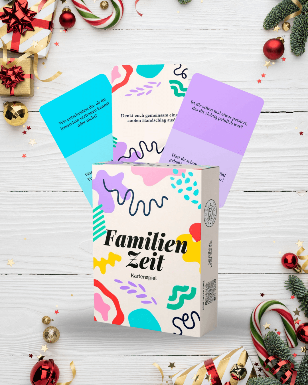 (NEU) Familienzeit Frage Spielkarten - Spaß für die ganze Familie