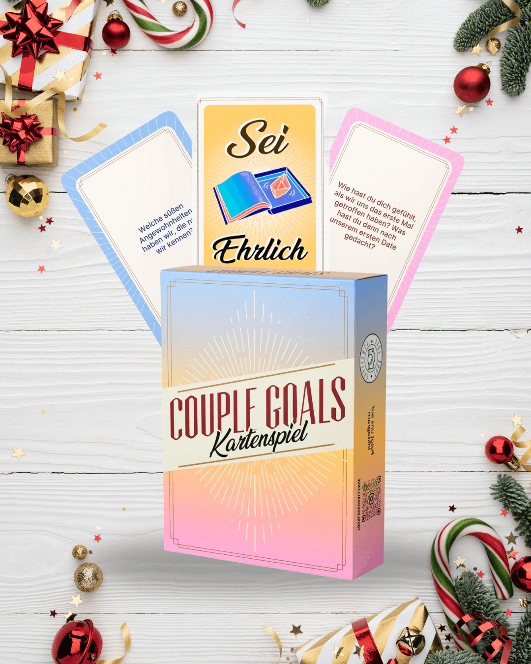 (NEU) Couple Goals Spielkarten