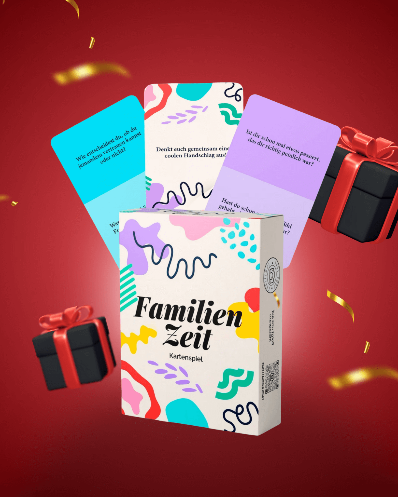 (NEU) Familienzeit Frage Spielkarten - Spaß für die ganze Familie