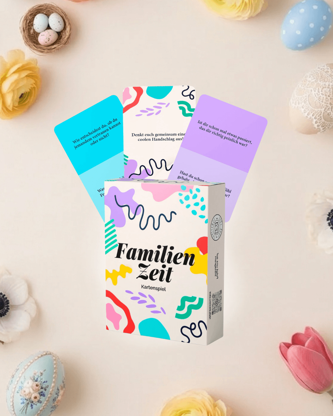 (NEU) Familienzeit Frage Spielkarten - Spaß für die ganze Familie