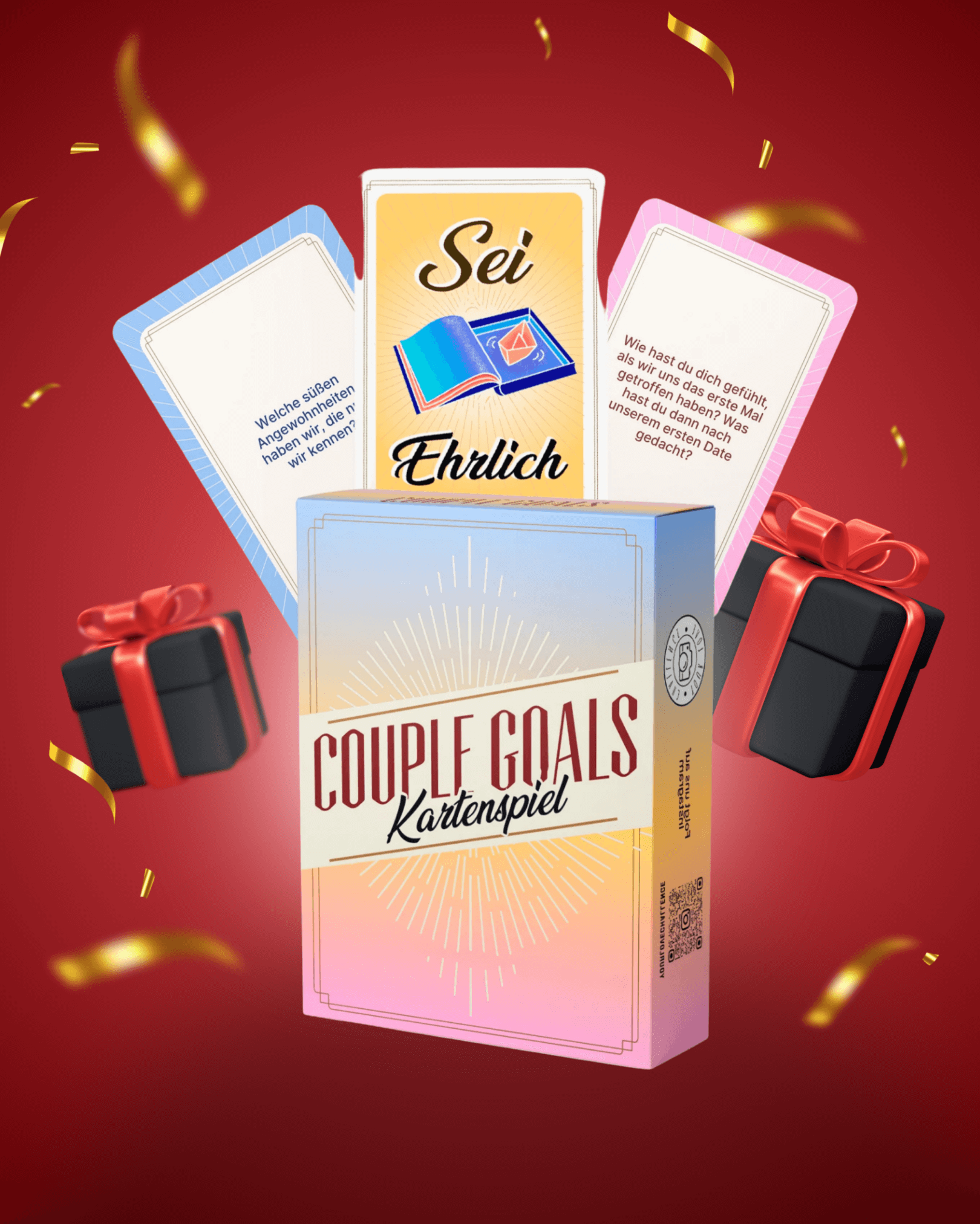 (NEU) Couple Goals Spielkarten