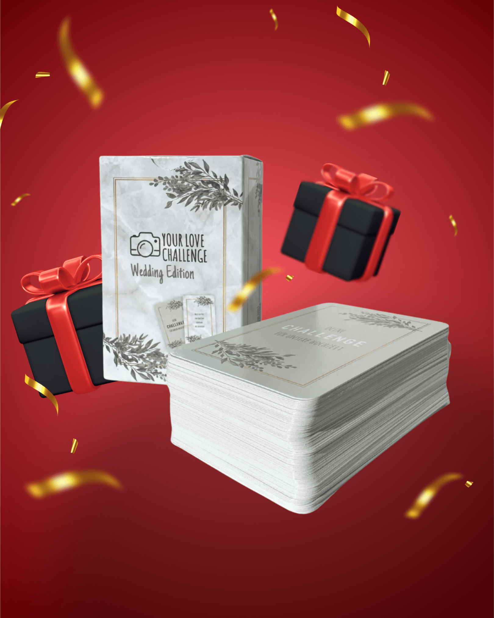 Hochzeits Fotoaufgaben - 100 Challenge Karten (NEU)