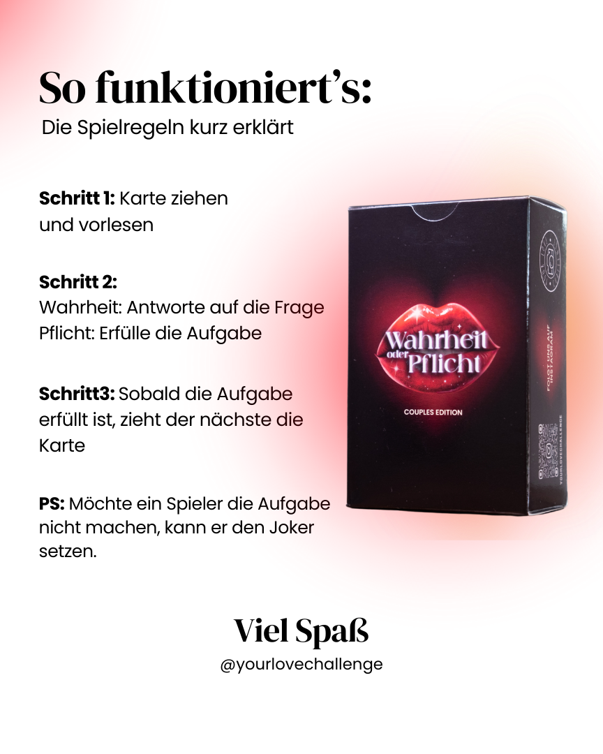 Couple Karten Black Week Geschenk-Set M
