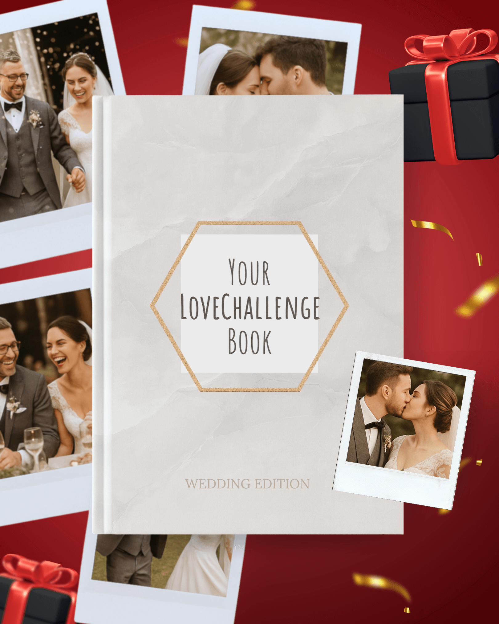 Challenge Buch Hochzeits Edition + (GRATIS 100 Challenge Karten NEU)