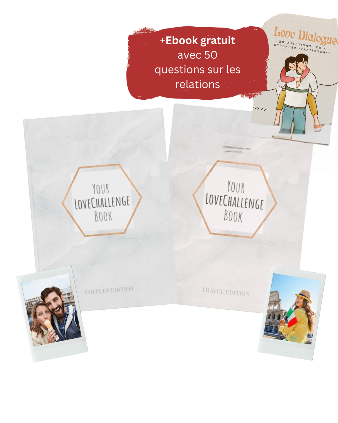 Bundle Couple - (Voyage + Couple Édition + Livre E-Book avec 50 questions pour ton partenaire)