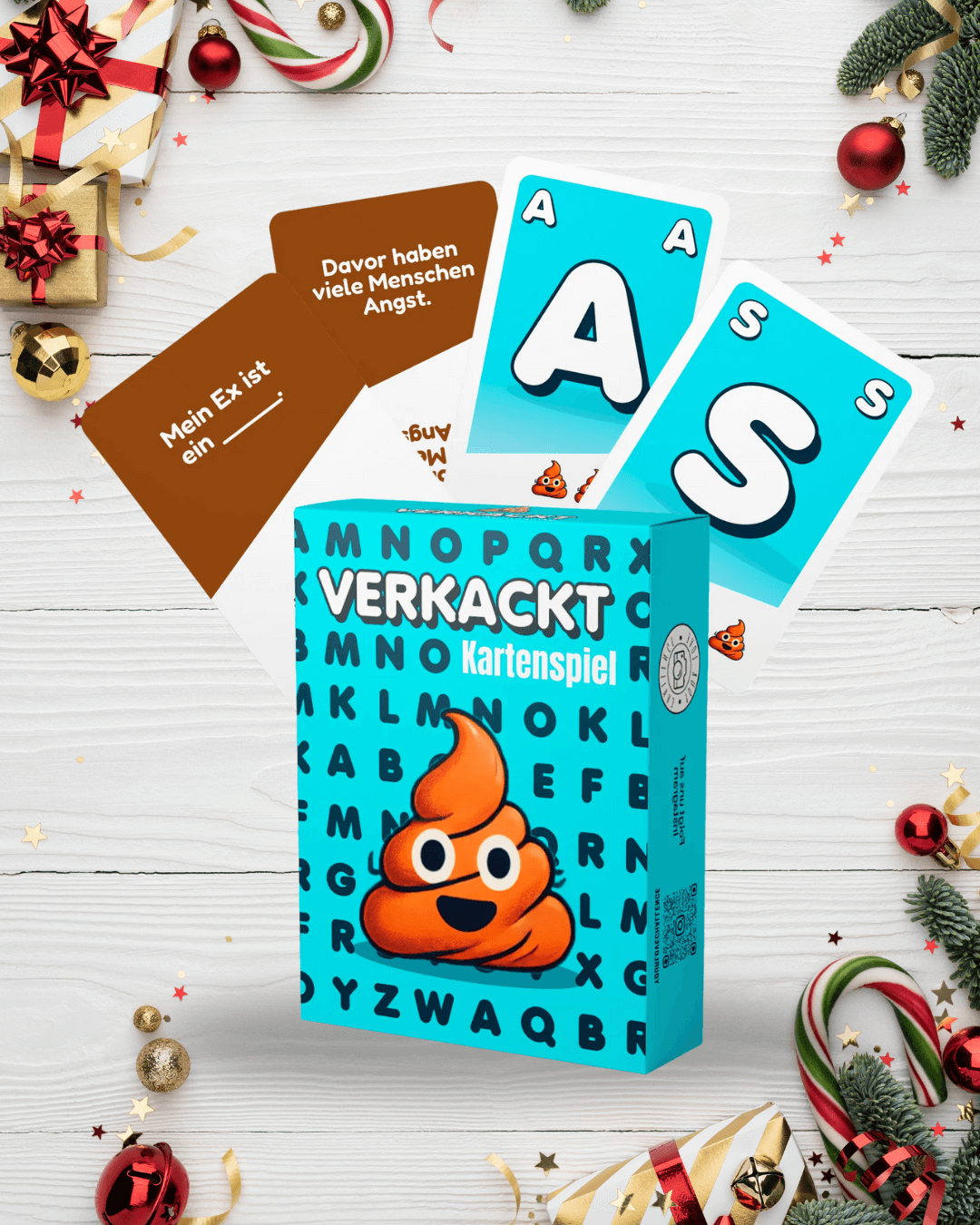 (NEU) Verkackt - Das Kartenspiel für deine Freunde & Familie