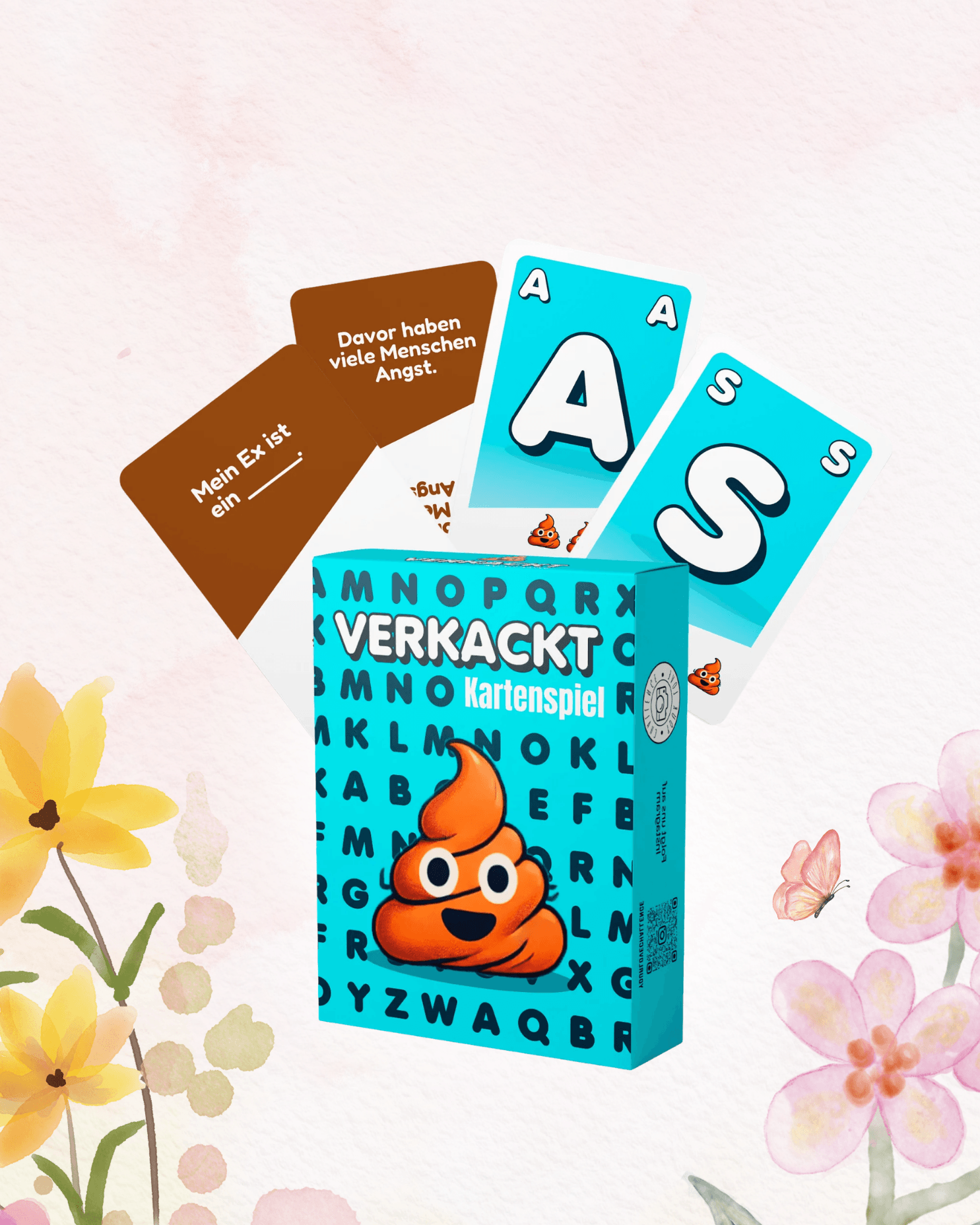 (NEU) Verkackt - Das Kartenspiel für deine Freunde & Familie