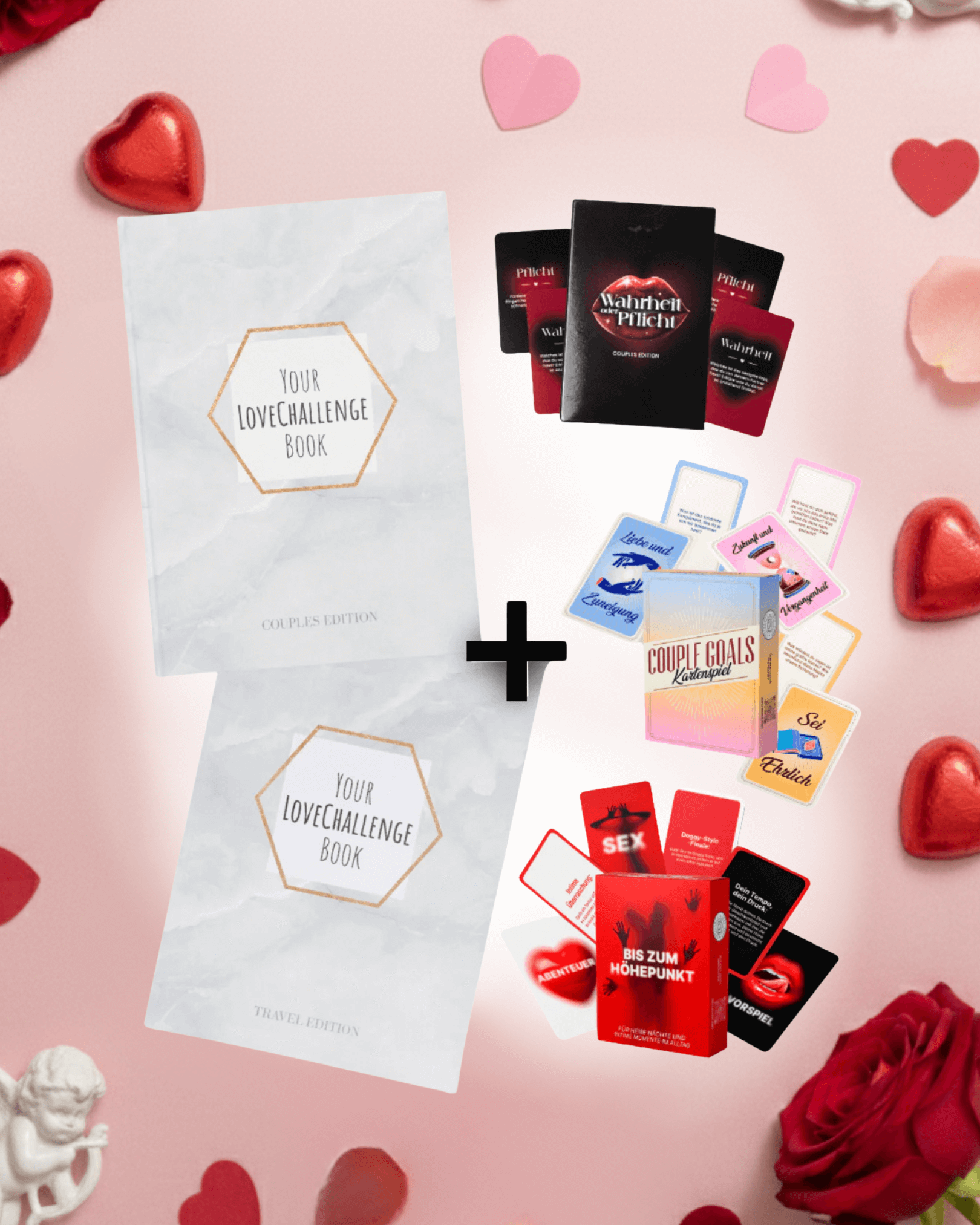 Couple Valentinstag's Geschenk-Set XL