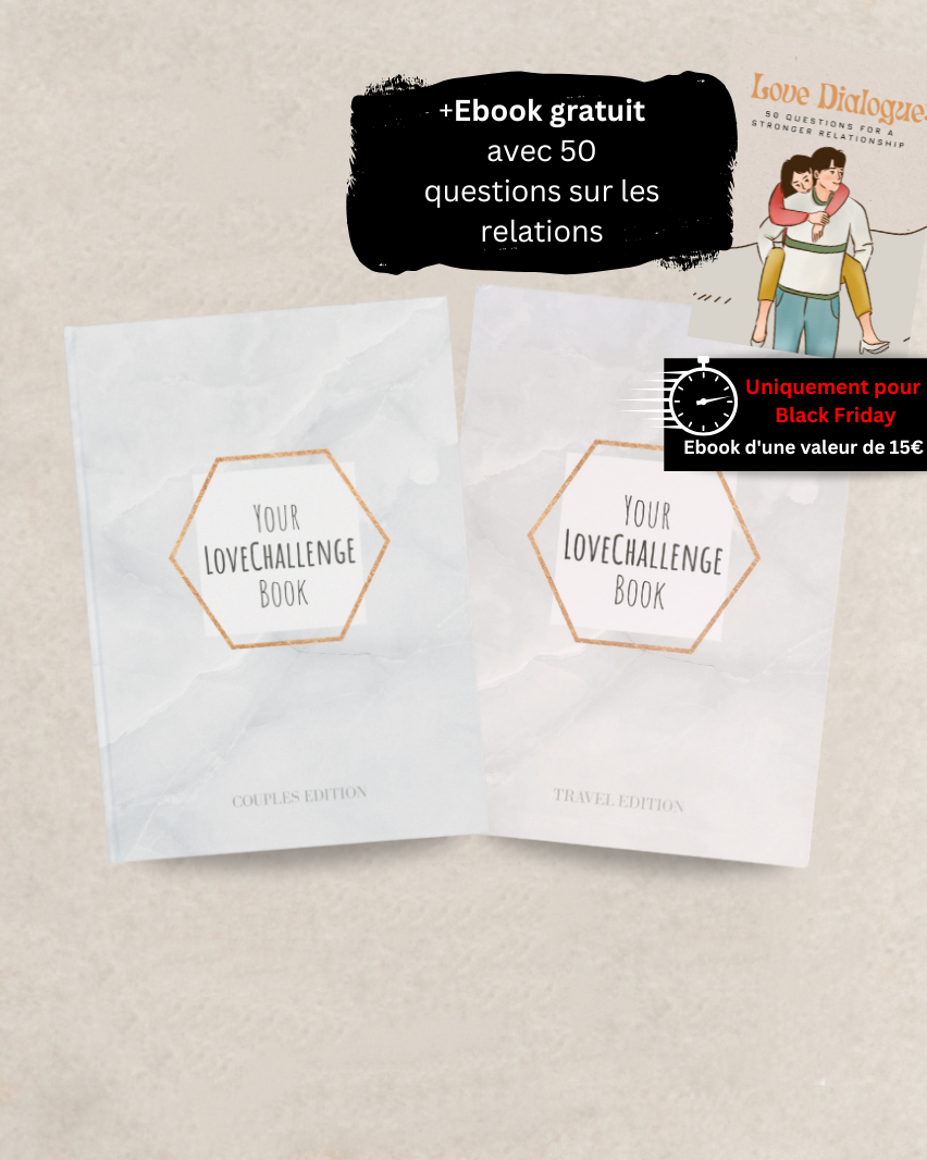 Bundle Couple - (Voyage + Couple Édition + Livre E-Book avec 50 questions pour ton partenaire)