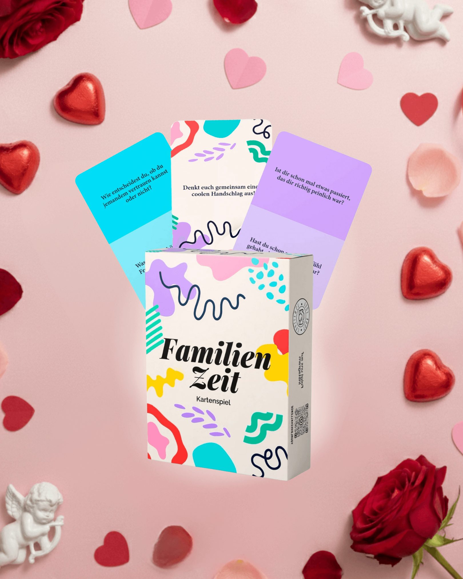 (NEU) Familienzeit Frage Spielkarten - Spaß für die ganze Familie