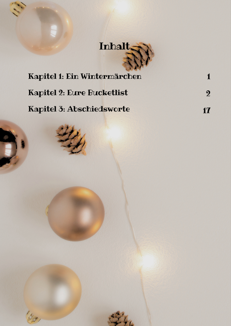 YourLoveChallenge - Winter Bucket List E-Book (nur für kurze Zeit)