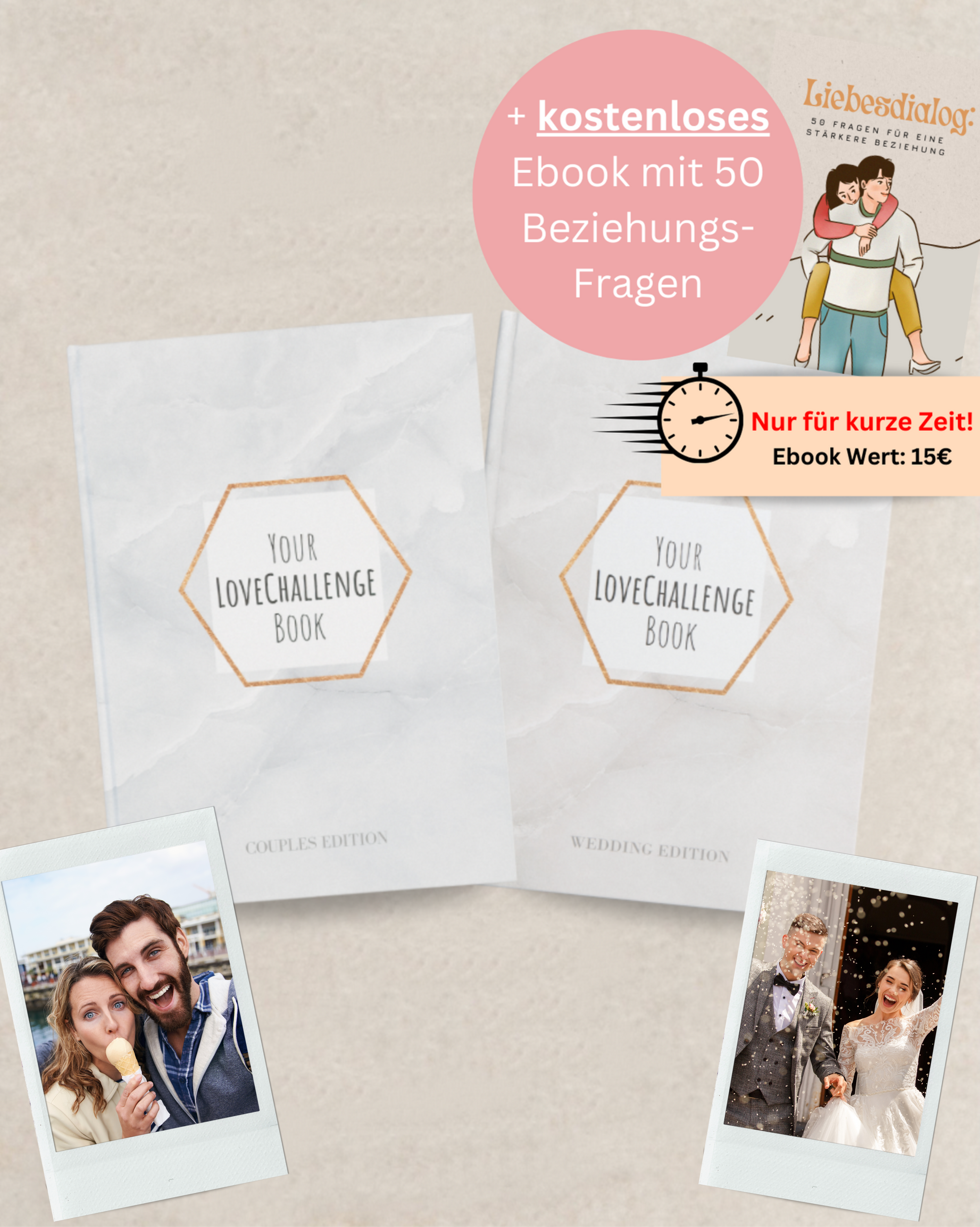 Geschenk Bundle - (Paare + Hochzeit Edition + kostenloses Liebesdialog E-Book)