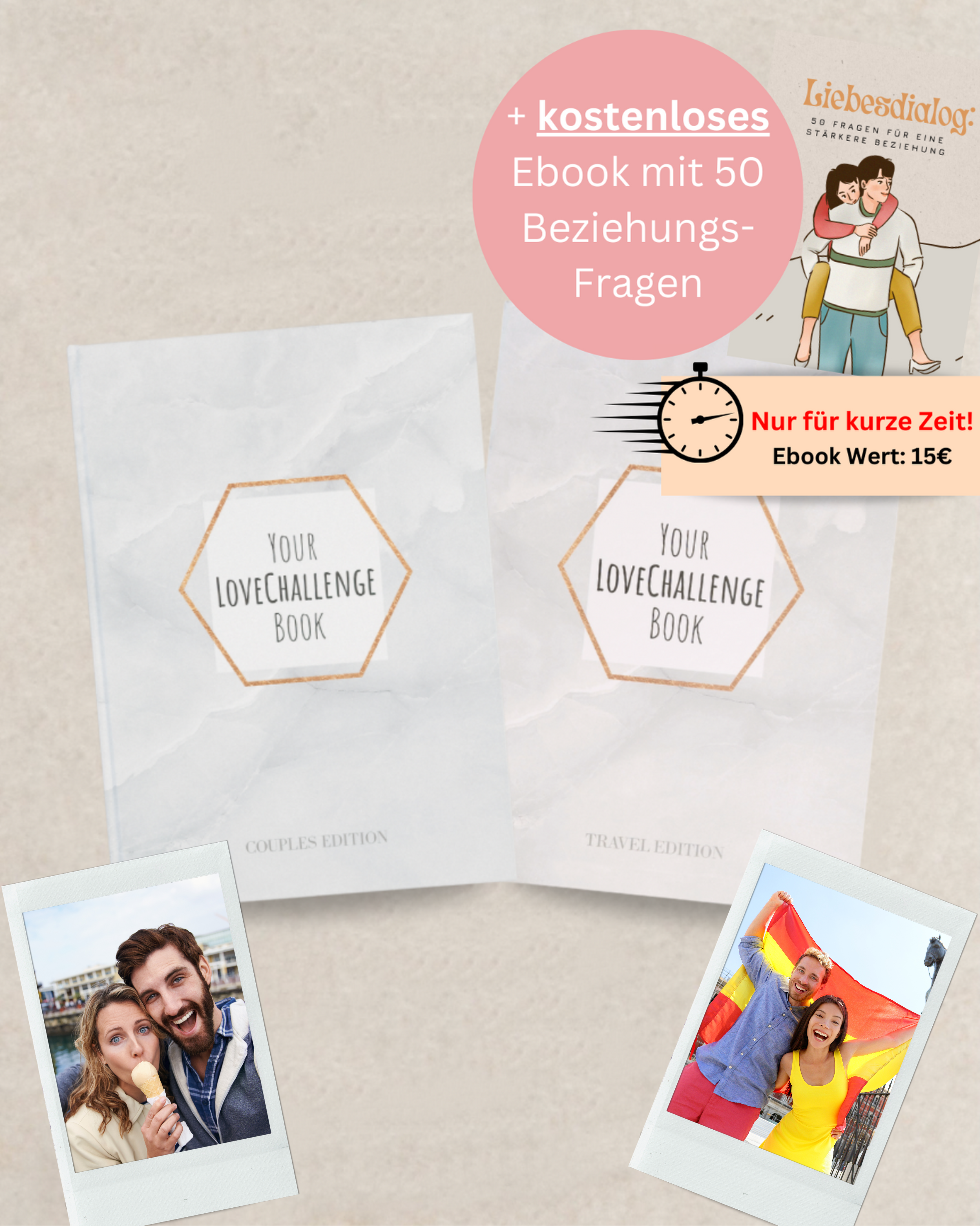 Couple Bundle - (Paare + Reise Edition + kostenloses Liebesdialog E-Book)